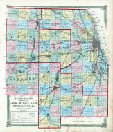 Cook Du Page, Kane, Kendall and Will Counties, La Salle County 1876